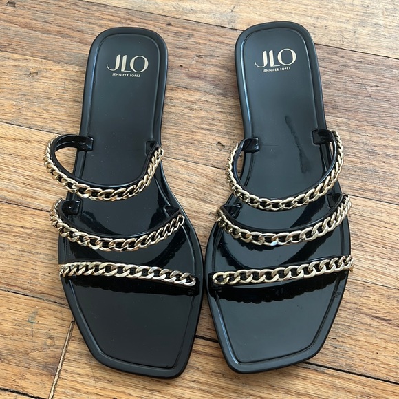 jlo jelly sandals